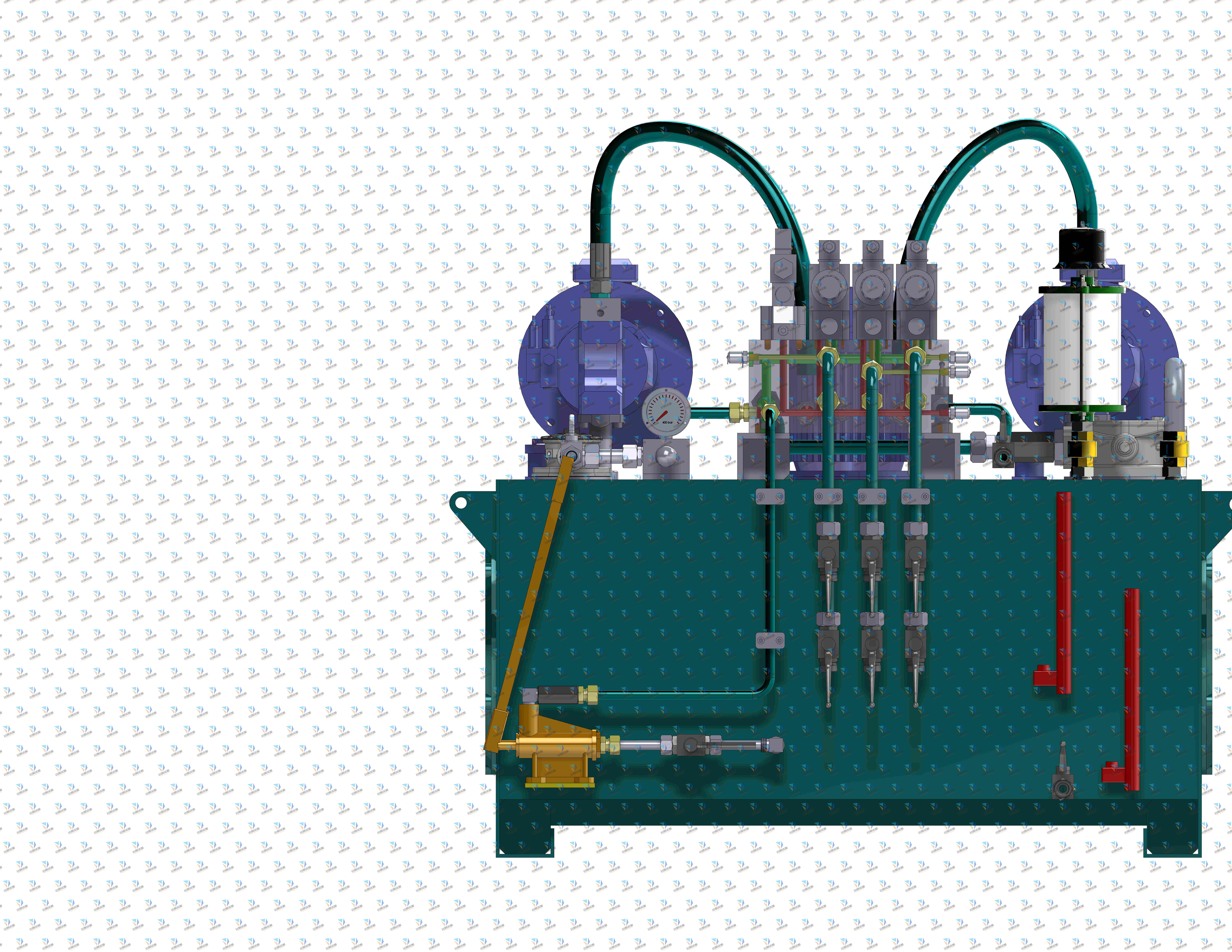 液压动力单元10